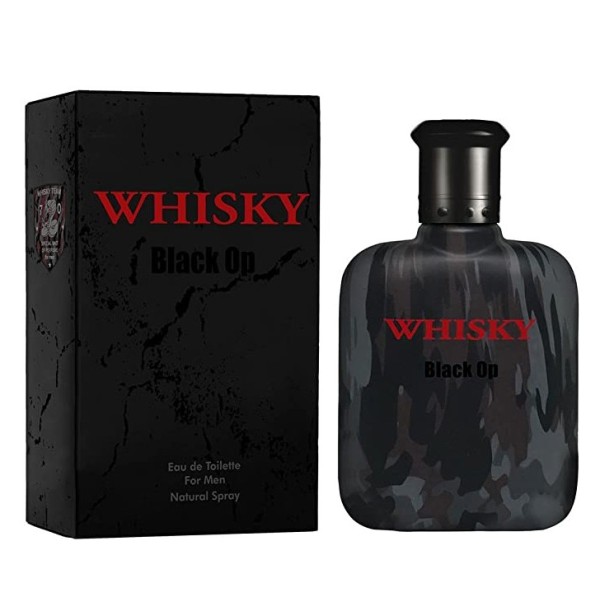 Whisky Black Op l'eau de toilette 100 ml de la marque française Evaflor est un parfum Boisé Aromatique pour homme qui a été lancé en 2018. Il s'inspire de Sauvage.