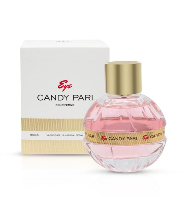 Eye Candy Pari 100 ml est un parfum féminin fruité et floral mêlé à de douces notes de musc blanc. Il s'inspire du parfum Mon Guerlain.