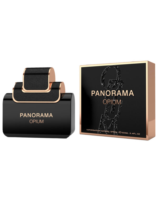 Panorama Opium 100 ml est un parfum floral fruité féminin attrayant de la marque Privé Emper. Il S'inspire de Black Opium.