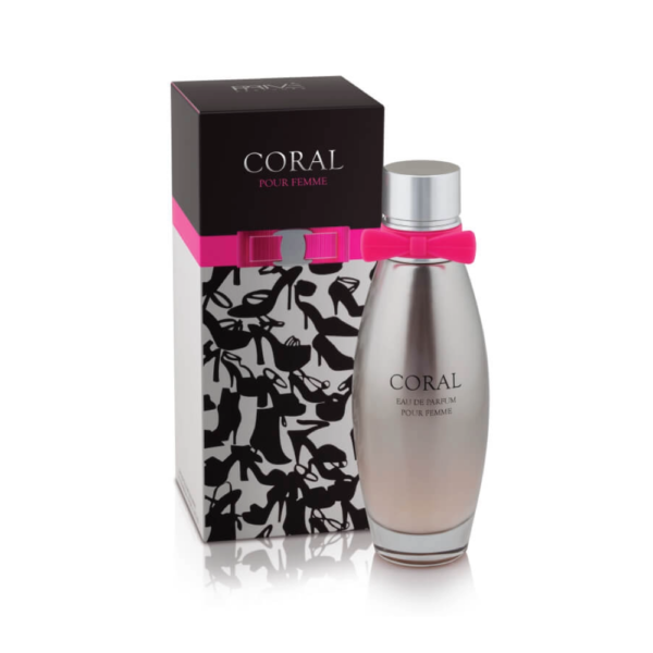 Eau de oparfum Coral 100 ml pour femmes de la marque Privé. Inspirée de Good Girl.