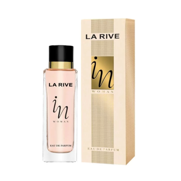 In Woman l'Eau de parfum 90 ml de La Rive est un parfum Floral pour femme qui a été lancé en 2014. Il s'inspire du parfum "SI" d'Armani.