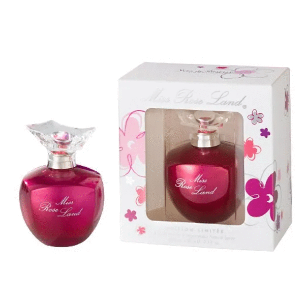 Miss Rose Land l'eau de parfum 60 ml pour femmes de Yves de Sistelle est un parfum Ambré Floral oriental. Paré de fantaisie et de douceur gourmande.