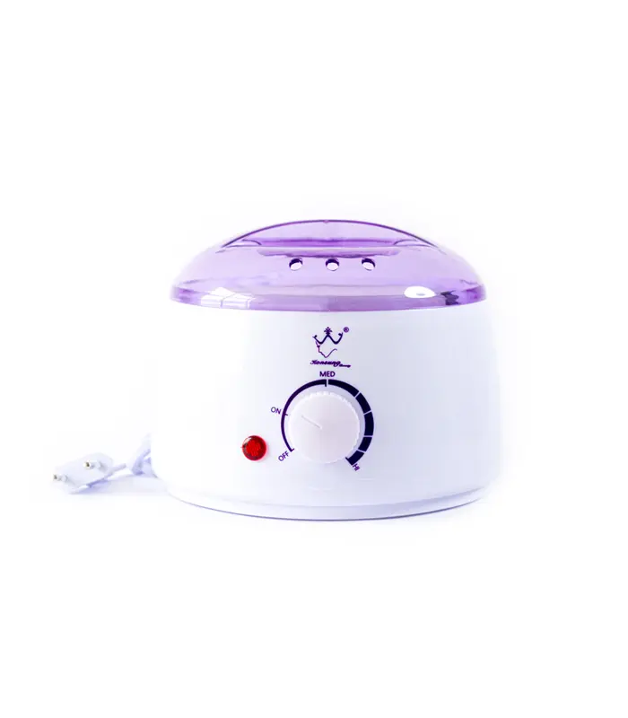 Chauffe cire Konsung 500 cc avec thermostat, blanc, pour cartouches de cire.