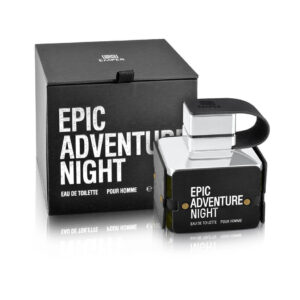 Epic Adventure Night l'eau de toilette 100 ml pour hommes de la marque Emper est un parfum aromatique épicé. Il s'inspire de Sauvage.