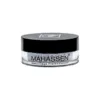 Pot de paillettes Mahassen, couvercle noir, transparence contenant, paillettes scintillantes argentées pour maquillage lumineux