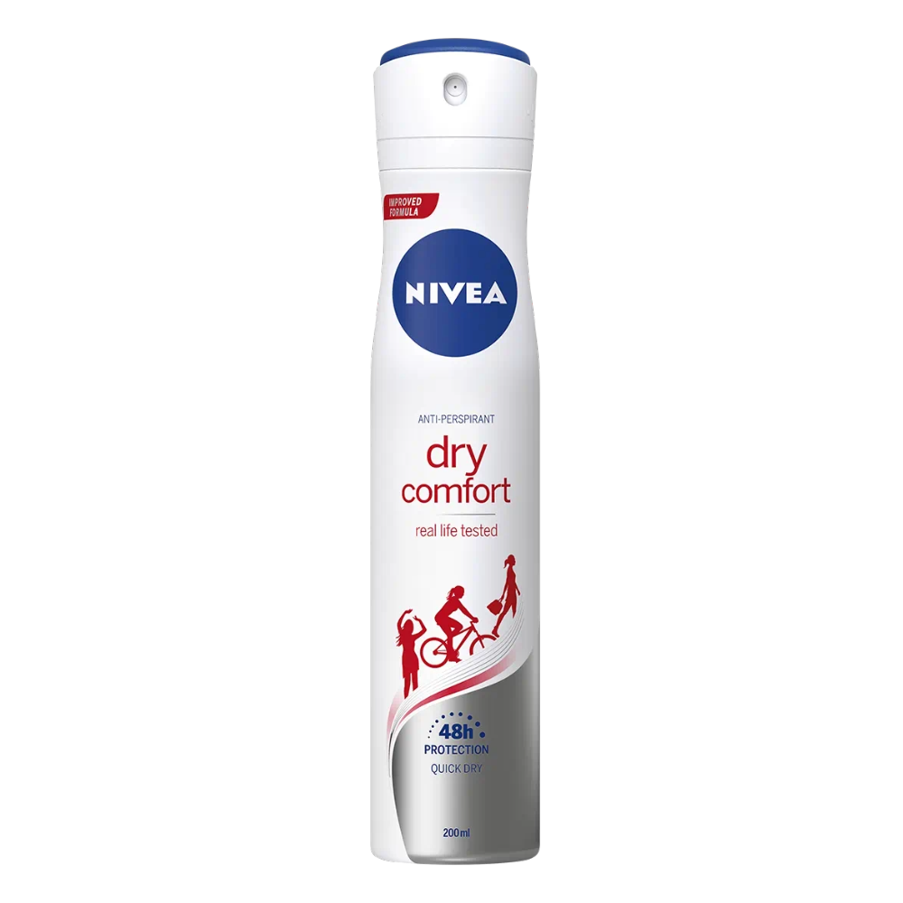 Déo spray Nivea Dry comfort 200 ml La fleurette
