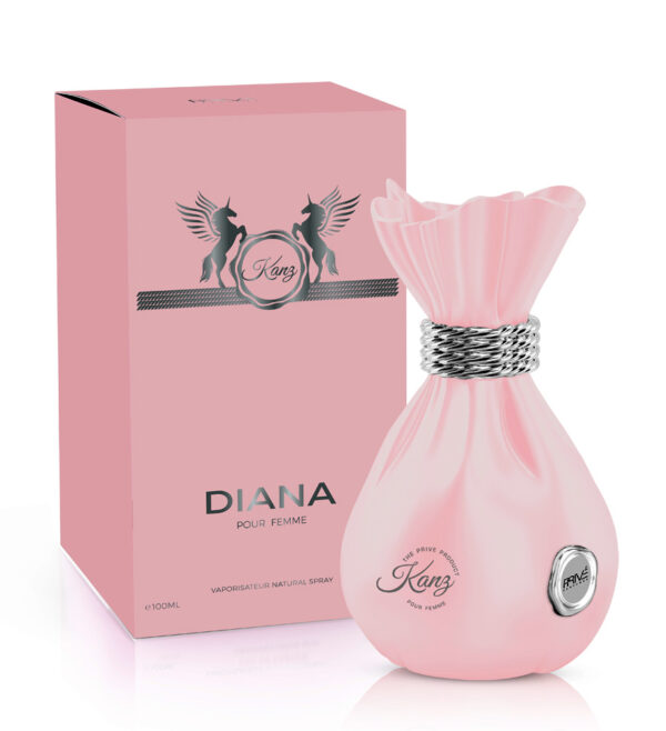 Diana Kanz Eau de parfum sucré floral pour femme 100 ml