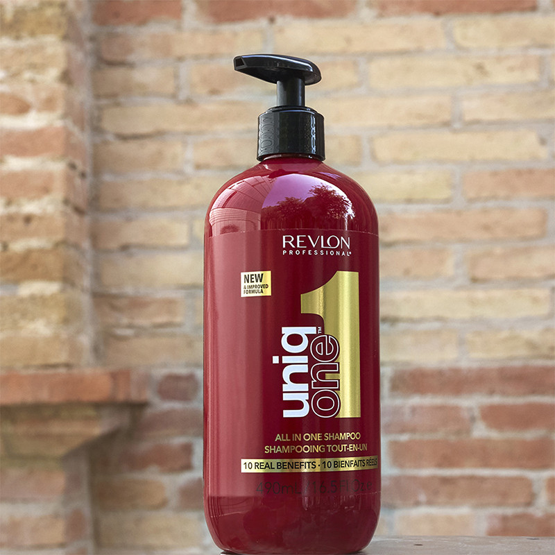Shampooing Revlon Uniq one 490 ml – Image 3