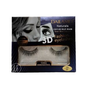 Dailamei 3D/28 les faux cils à poils 100 % naturels vous offrent la possibilité d’intensifier votre regard.