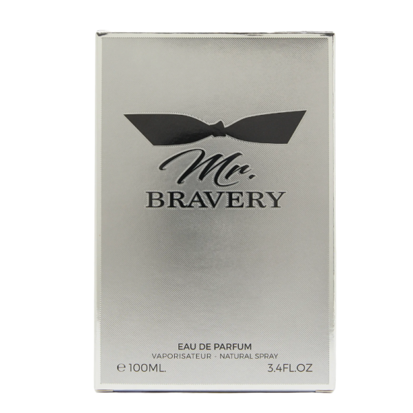 Mr Bravery Eau de parfum 100 ml pour hommes. Inspirée de Mr Burberry.