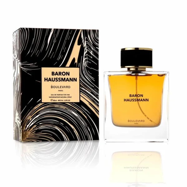 Flacon de parfum Baron Haussmann Boulevard 100ml avec emballage.