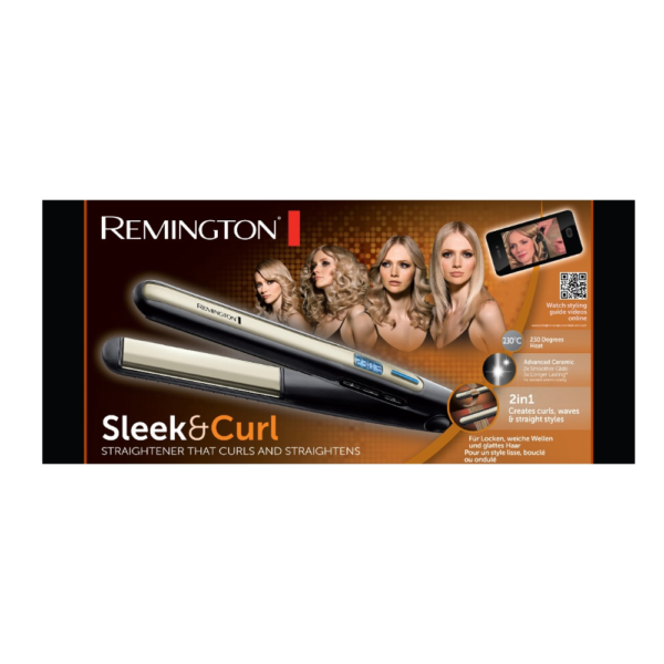 Lisseur boucleur Remington Sleek & Curl S6500