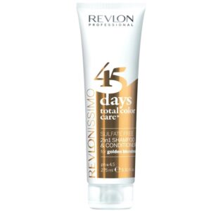 Shampooing rappel de couleur Revlon 45 days Golden Blondes 275 ml