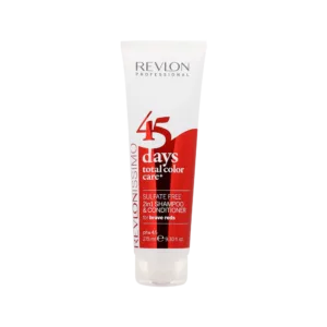 Shampooing rappel de couleur Revlon 45 days Brave reds 275 ml