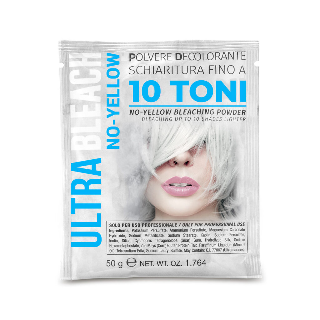 Poudre décolorante Kaypro Ultra Bleach 10 tons sachet de 50 gr La fleurette