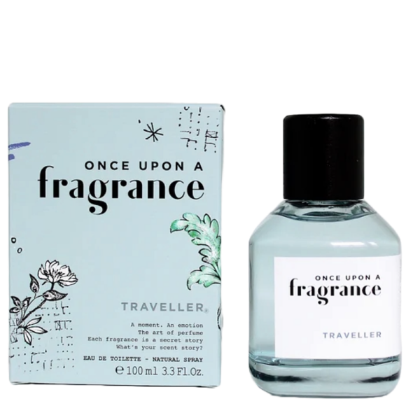 Traveller 100 ml est un parfum aromatique pour homme de la collection Once upon a fragrance de SPPC Parfum. Inspiré de Chanel Bleu.