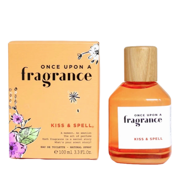 Kiss & spell 100 ml est une eau de parfum florale fruitée pour femme de la gamme Once upon a fragrance de SPPC. Elle s'inspire de Good Girl Stiletto.