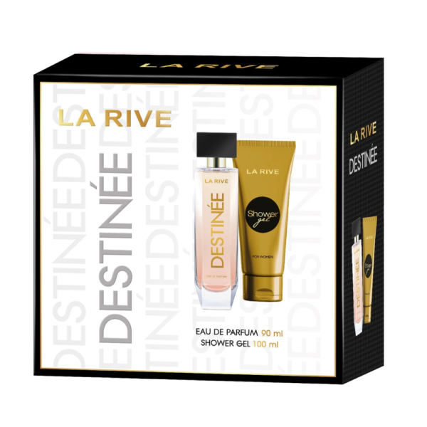 Ce Coffret Destinée pour femmes est composé d'une eau de parfum 90 ml et d'un gel douche 100 ml.