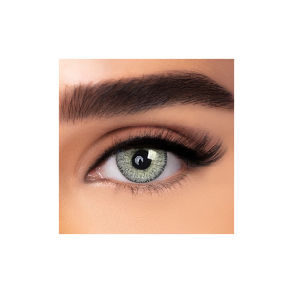 FreshTone Satin Gray les Lentilles colorées de Contact premium sont en silicone hydrogel de qualité, elles conviennent à la fois aux yeux foncés et clairs et les couvrent parfaitement.