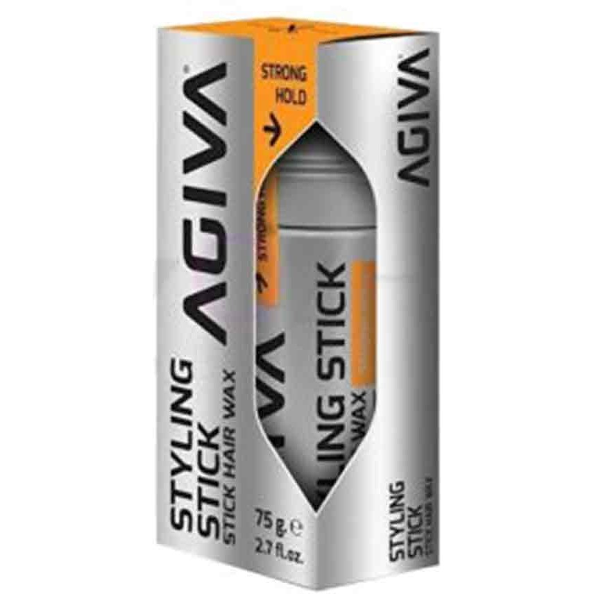 L' Agiva Stick Wax 75 gr convient au coiffage des cheveux détendus ou naturels. Elle aide à fondre les cheveux lors du coiffage de tresses et de torsades.
