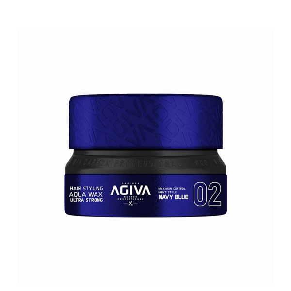 L'Agiva Aqua Wax 02 Bleue offre une tenue ultra forte remarquable avec une brillance longue durée. Disponible chez lafleurette.tn à un bon prix.