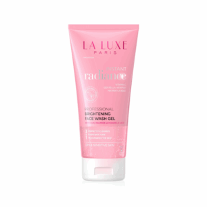 Gel nettoyant La Luxe Instant Radiance 150 ml, convient aux peaux sèches.