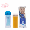 Ce Kit d'épilation Bleu ciel d'épilation est composé de : 1 Chauffe cire Konsung, 1 Paquet de papier de 100 pièces et 1 cartouche miel Ro.ial.