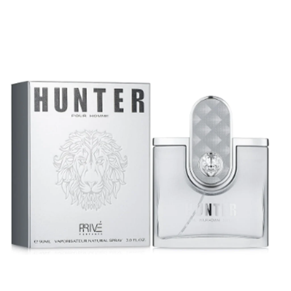 Hunter pour homme 90 ml est un parfum aromatique musqué de la marque privé.