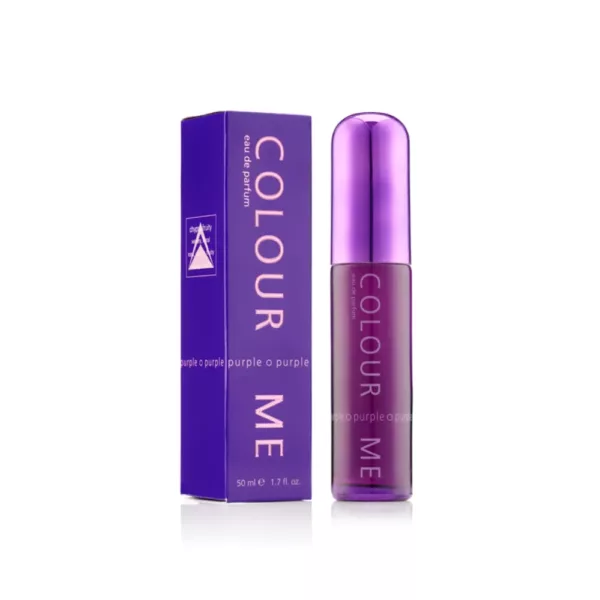 Colour Me Purple 50 ml est une eau de parfum fruitée florale pour femme de la marque anglaise Milton Lloyd. Elle s'inspire de Coco Mademoiselle.