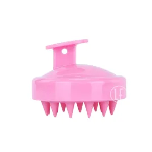 Brosse en silicone de massage cuir chevelu