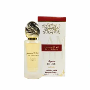 Ana Abiyedh Rouge Brume parfumée pour cheveux Lattafa 50 ml