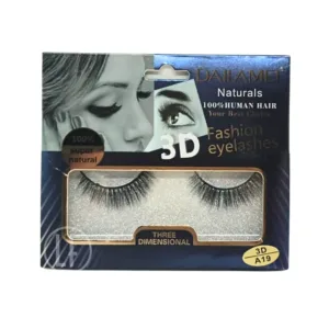 Dailamei 3D/A19 Faux cils à poils naturels