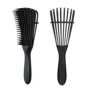 Brosse démêlante pour cheveux bouclés