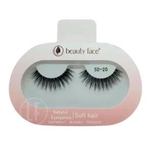 Beauty Face 5D-20 Faux cils à poils naturels