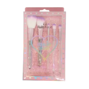 Kit de 5 pinceaux Ruby face Rose gold