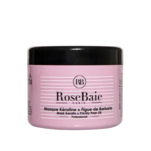Masque Kératine et Figue de barbarie cheveux gras RoseBaie 500 ml