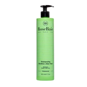 Shampoing Kératine et Aloe vera tout type de cheveux RoseBaie 500 ml