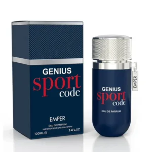 Genius Sport code Eau de parfum pour Homme Emper 100 ml