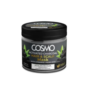 Masque cheveux et cuir chevelu Charbon actif Cosmo