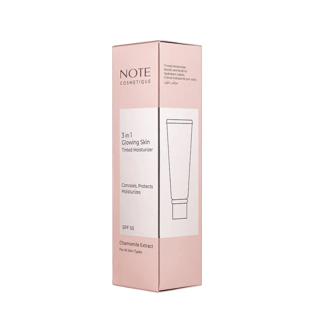 Crème hydratante teintée Glowing Skin 3 en 1 Note – Image 2
