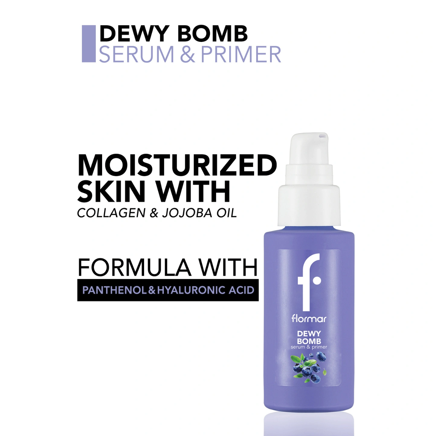 Dewy Bomb Serum & Primer 30 ml Flormar – Image 2