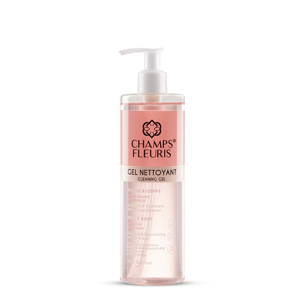 Gel moussant Peaux Sèches 250 ml Champs Fleuris – Image 1