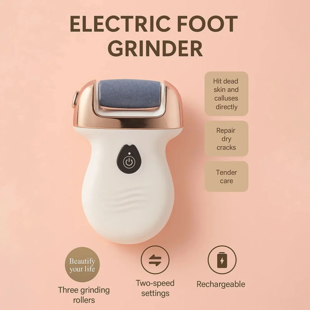 Rape Eléctrique Rechargeable pour Pieds – Image 2