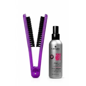 Pack Anti Frizz - Frizz off Kavigen et brosse de Plaquage