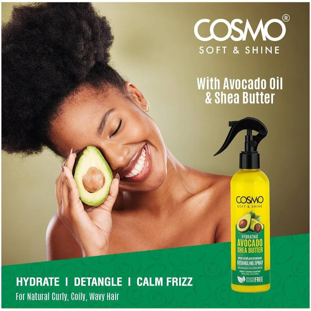 Spray Hydratant démêlant Cheveux bouclés Cosmo – Image 2